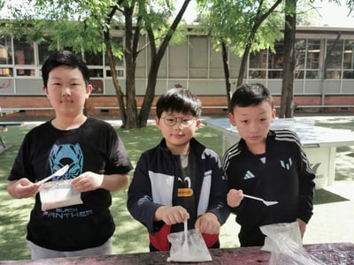 science experienment ice cream